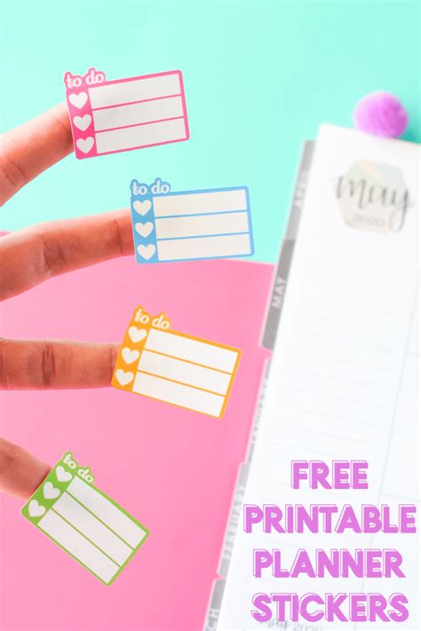 free-printable-to-do-planner-stickers - Three Little Ferns - Family Lifestyle Blog