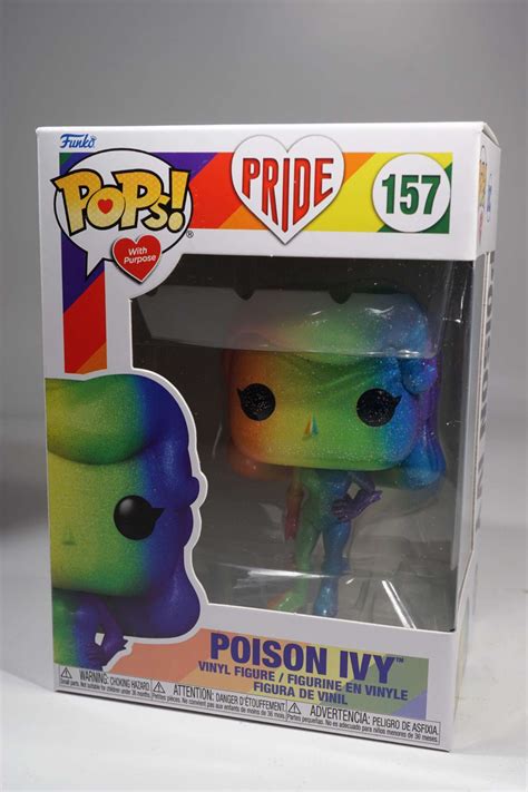 Mistercolleco Funko Pop Dc Pride 2022 157 Poison Ivy Rainbow Figure