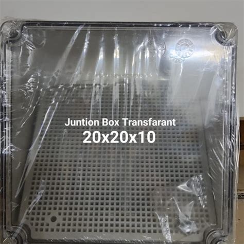 Jual Juntion Box Tranfaran 202013 Box Transfaran 20x20x130 BOX