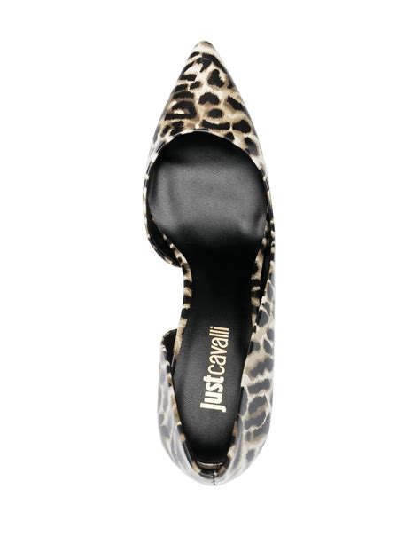 Just Cavalli Pumps Mit Leoparden Print Farfetch