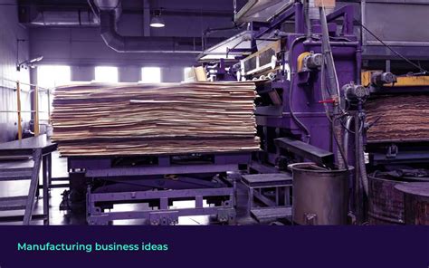 Manufacturing Business Ideas In India