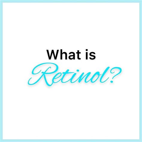 The Body Clinic Day Spa On Instagram What Is Retinol Retinol Is A