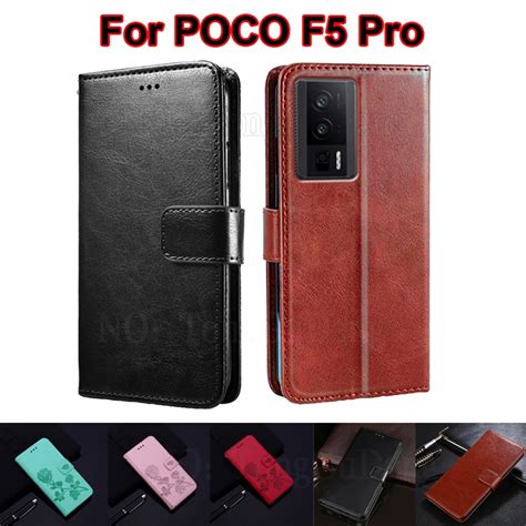 Xiaomi Poco F Pro Wallet Case Luxury Leather Phone Cases For