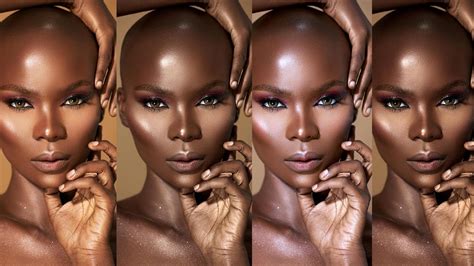 4 Colour Grading Looks For Dark Skin Tones Youtube