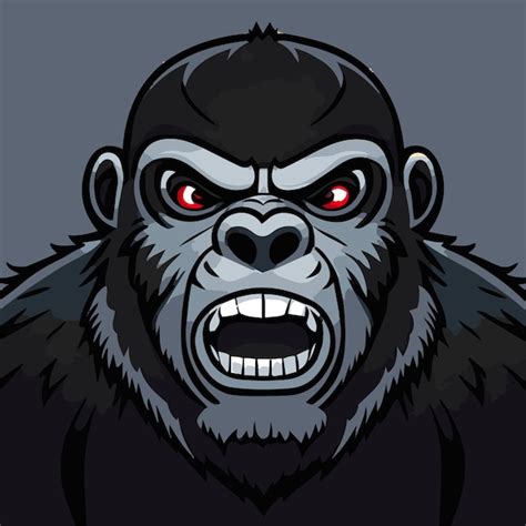 Premium Vector Vector King Kong Illustration