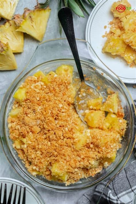 Paula Deen Pineapple Casserole Recipe - TheFoodXP