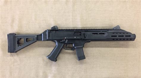 Cz Scorpion Evo 3 S1 9mm Pistol 77″ Threaded Bbl With Flash Can And