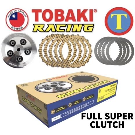 TOBAKI RACING SUPERCLUTCH SUPER CLUTCH SET 5PCS CLUTCH PLATE