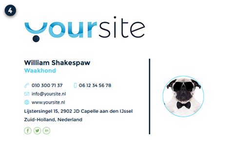 Yoursite Wil Jij Ook Een Professionele E Mail Handtekening