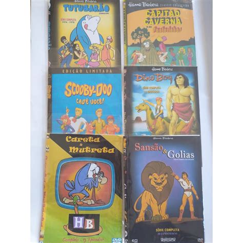 Dvds Coleção Hanna Barbera Seriados Shopee Brasil