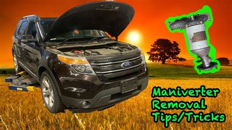 How To Remove Or Replace Bank 2 Catalytic Converter On 11 15 Ford