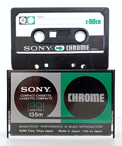 Compact Cassette tape types and formulations - Wikipedia