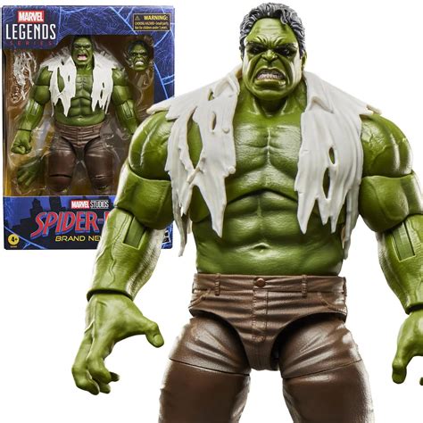 hasbro marvel legends series spider man brand  day hulk action fig
