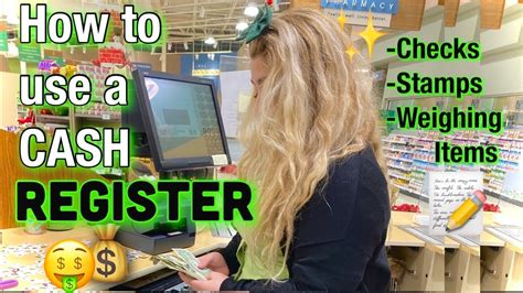 Cashier Tips Andtricks Using A Cash Register💰 🙌🏼 Youtube