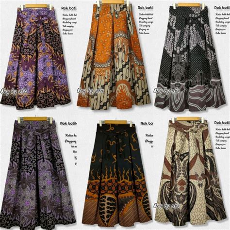 Jual Premium Rok Batik Panjang Wanita Dewasa Rok Klok Payung Halus