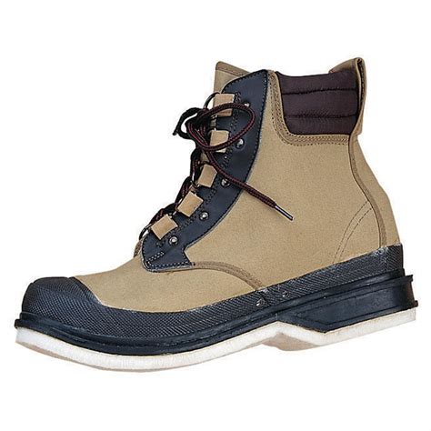 Mens Stearns® 3 Ply Canvas Felt Sole Wading Boots Taupe 111873