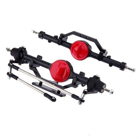 Aliexpress Buy 2pcs 1 10 RC Car Metal Front Rear Axle High