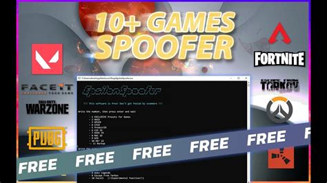 Free Hwid Spoofer How To Use The Best Hwid Spoofer Youtube