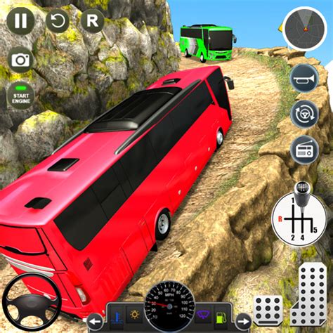 Offroad Uphill Bus Simulator Offroad Tourist Bus Simulator City