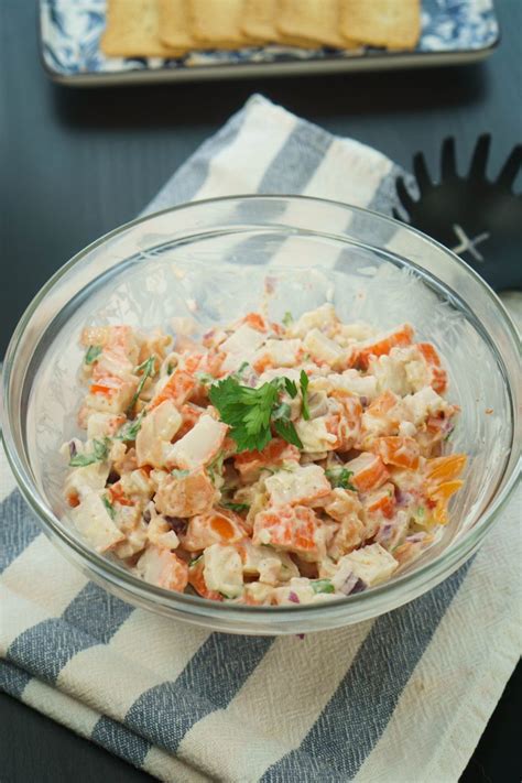 Imitation Crab Salad - The Cookware Geek