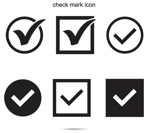 Check Mark Icon Vector Illustration 32407118 Vector Art At Vecteezy