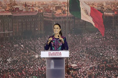 Sheinbaum Será La Primera Presidenta De México Y Desean Suerte En Su