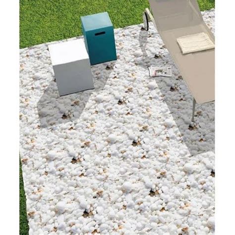 White Matt 3d 35 Digital Hd Porcelain Floor Tiles 600x600 Mm