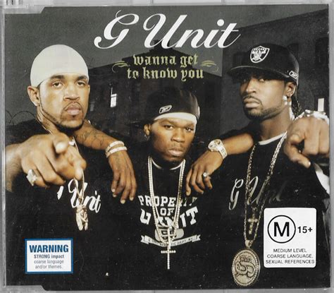 G Unit Wanna Get To Know You 2004 Cd Discogs