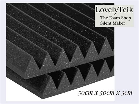 Wedge Acoustic Foam Wedge Soundproofing Foam Lovelyteik