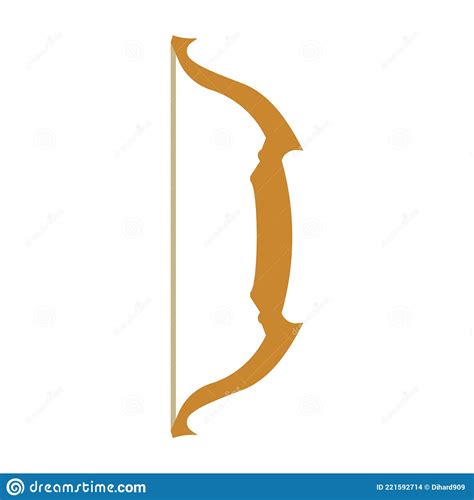 Bow For Shooting Arrow Vector Sport Illustration Vector Icon Sign