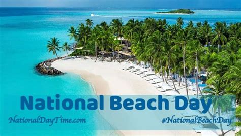 National Beach Day 2023 Wednesday August 30