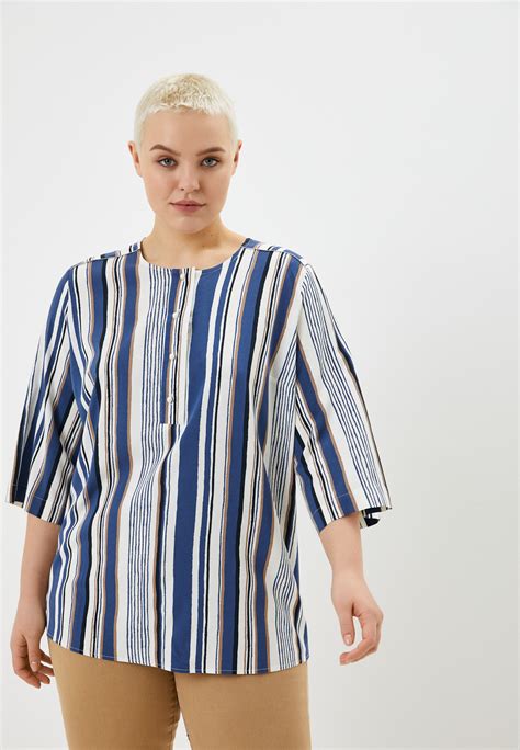 Блуза Averi, цвет: синий, MP002XW0BK8H — купить в интернет-магазине Lamoda