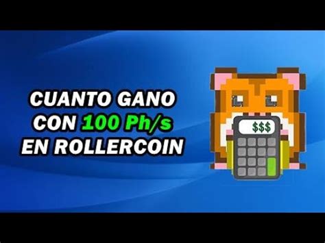 Cuanto Gano Con Ph S En Rollercoin Como Ganar Criptomonedas Youtube