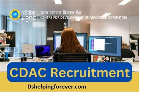 CDAC Recruitment 2022 Apply Online