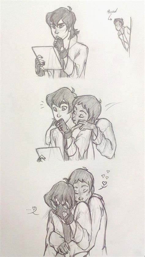 Surprise kiss by pieces-of-a-rose | Voltron klance, Klance fanart, Klance