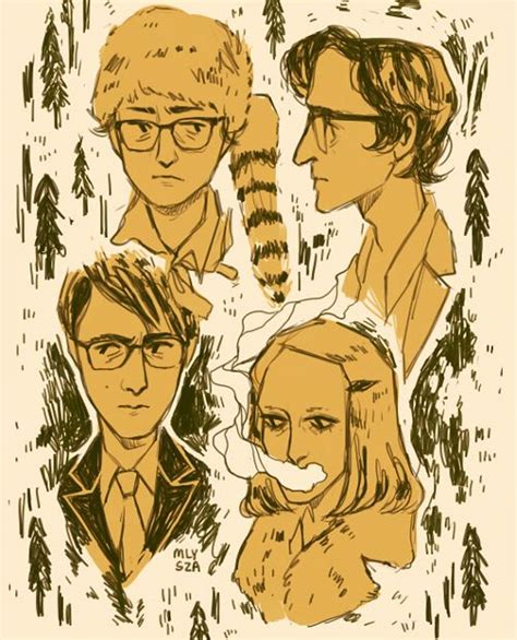 Mlysza Bunch Of Wes Anderson Sketches Storyboard Art Sketches