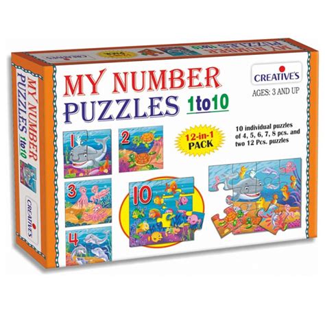number puzzles    creative educational aids