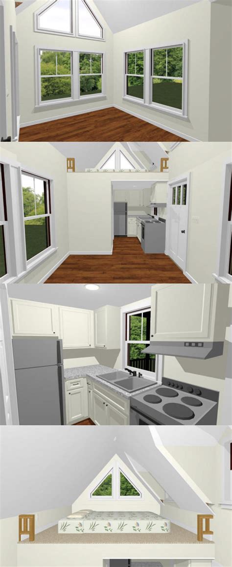20x10 Tiny House 1-bedroom 1-bath 281 Sq Ft PDF Floor - Etsy