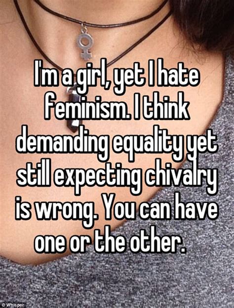 Women Share Opinions On Why They Re Not Feminists On Whisper App