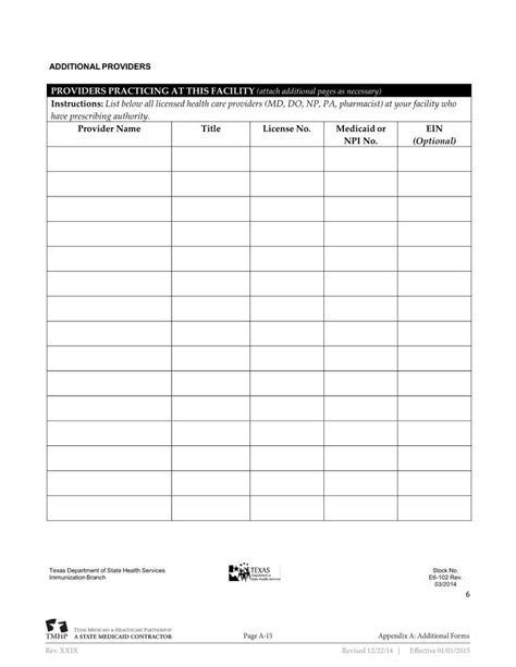 Texas Medicaid Provider Application Pdf Form Formspal