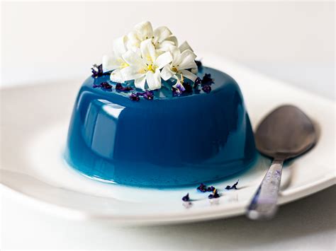 Butterfly Pea Jelly Recipe | Foodaciously