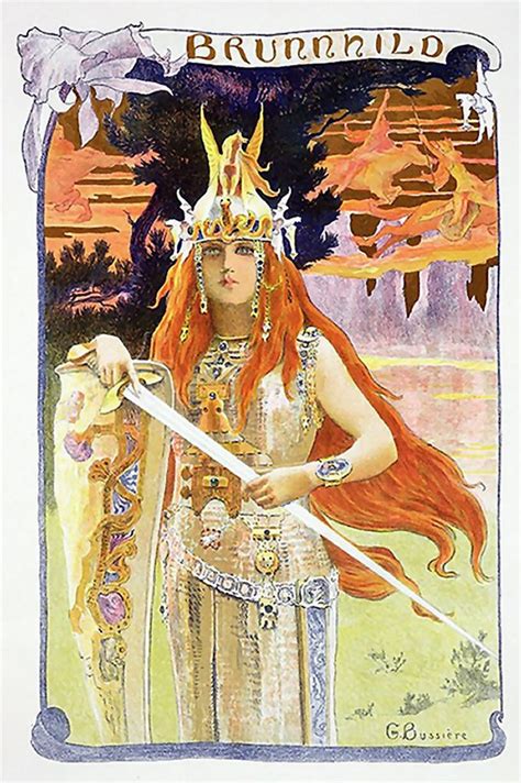 Brunhilde Tragic Germanic Warrior Queen