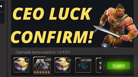 Mcoc Eop Rewards Opening Ceo Luck Confirmed Marvel Contest Of Champions Youtube