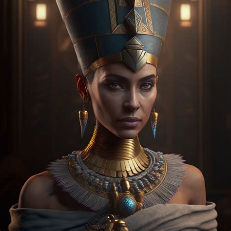 ArtStation - Nefertiti | Nefertiti art, Egypt art, Egyptian goddess art