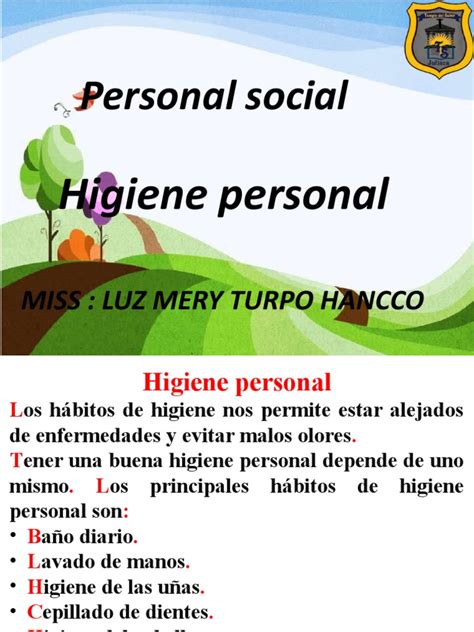 Higiene Personal Pdf