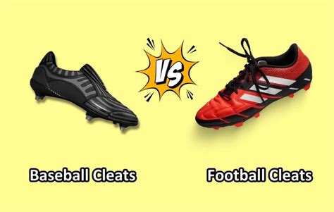 Football Cleats Vs Baseball Cleats : Stepping Up Your Game