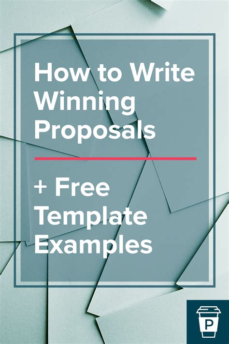 How to write winning proposals + free template examples | Writing a ...