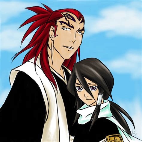 Renji and Rukia by Valkyrie-Girl on DeviantArt