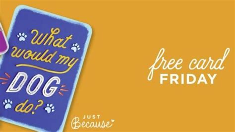 Free Hallmark Card Every Friday Through June 26