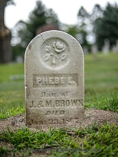 Franklin Cemetery Headstones Southfield Township Oakland County Michigan